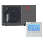 Rotenso Airmi Monoblock Wi-Fi 10kW ilma-vesilämpöpumppu - grafiitti - Kuva 4