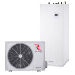 Rotenso Aquami All in Split Hydrobox Wi-Fi 4kW ilma-vesilämpöpumppu, jossa on 190 litran lämminvesivaraaja.