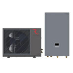 Rotenso Airmi Split Wi-Fi 8kW ilma-vesilämpöpumppu - Grafiitti - Kuva 4